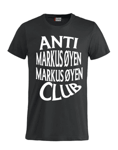 Hovedbilde ANTI Øyen CLUB T-Shirt Svart